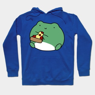 Frog Eating Pizza Hoodie